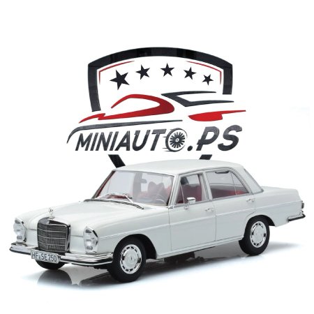 مرسيدس كلاسيك Mercedes 250 SE W108 White Limited Edition قياس 1/18 إصدار norev